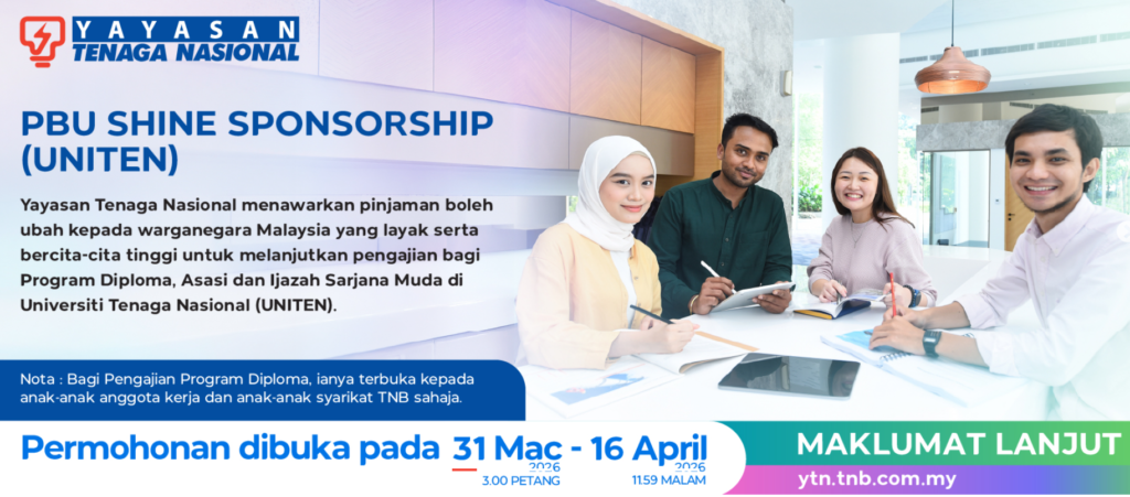 Tenaga Nasional Berhad (TNB) Shine Sponsorship